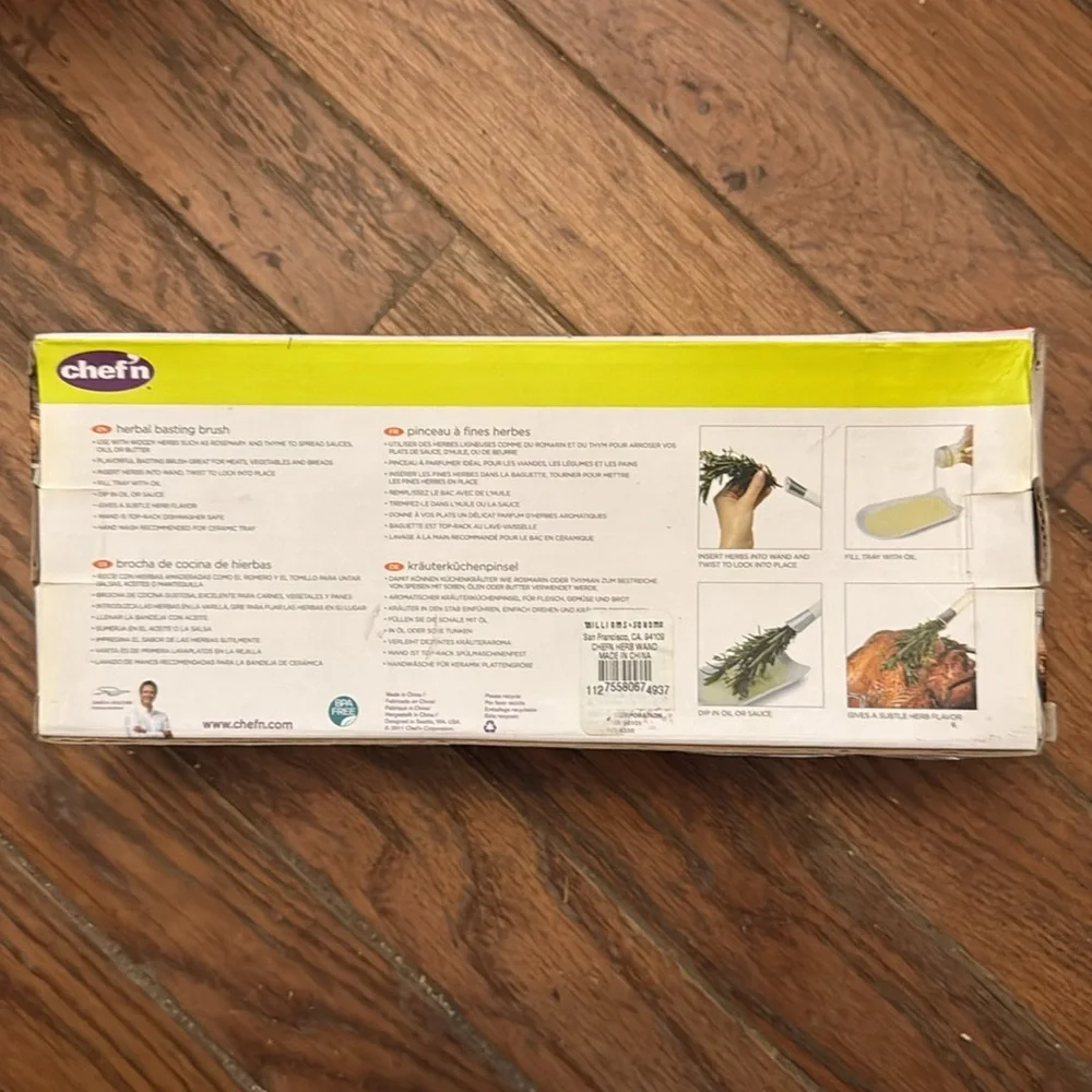 Williams Sonoma Chef’N Herb Wand NIB‎